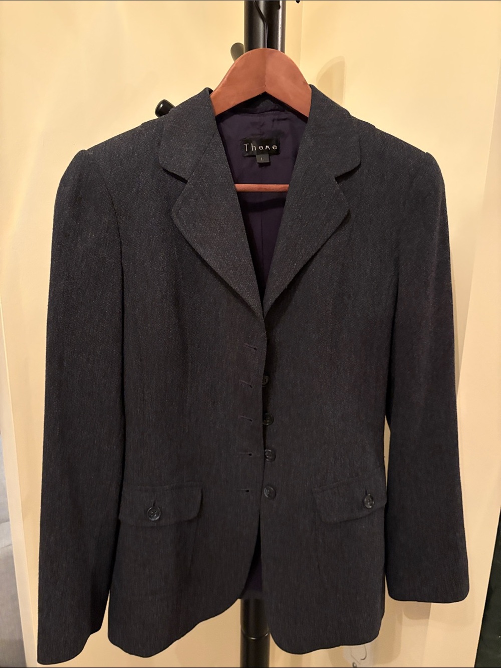 Dark Grey Blazer Jacket